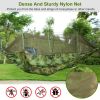 Hammock with Mosquito Net, Portable Double Hammock Tent Load Two People with 2 Straps