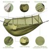 Hammock with Mosquito Net, Portable Double Hammock Tent Load Two People with 2 Straps