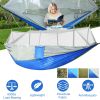 Hammock with Mosquito Net, Portable Double Hammock Tent Load Two People with 2 Straps