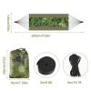 600lbs Load 2 Persons Hammock w/Mosquito Net Outdoor Hiking Camping Hommock Portable Nylon Swing Hanging Bed w/ Strap Hook Carry Bag